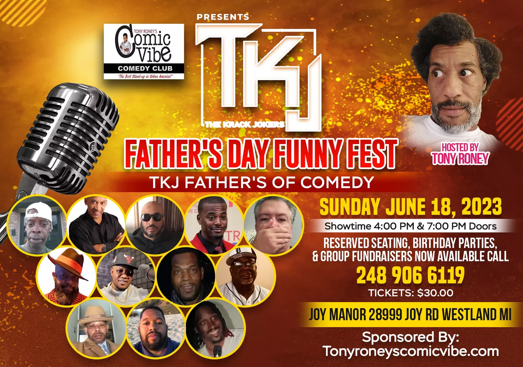 The Krack Jokers Mother's Day Funny Fest on 06/18/2023 - Primary Image
