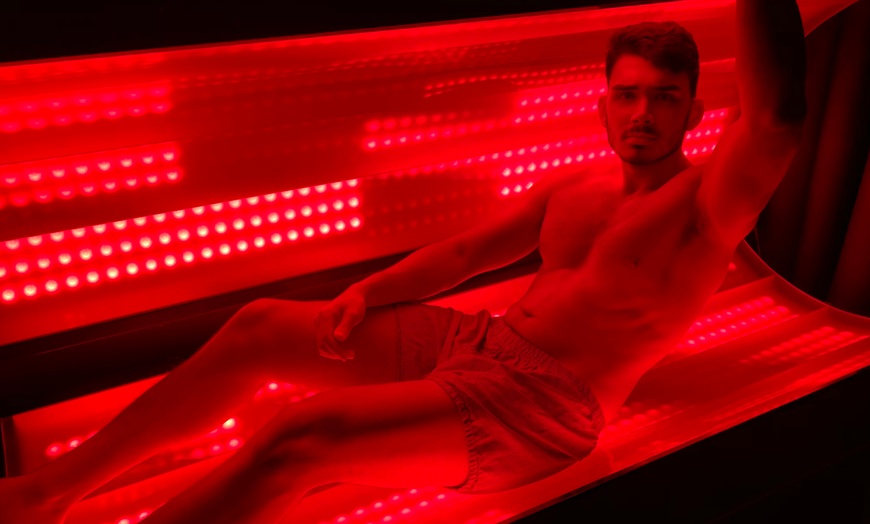 Image 1: One or Three Red/Near-Infrared Whole-Body Light Therapy Sessions at Arctic Healing Cryo (Up to 50% Off)
