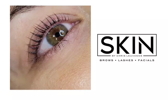 Up to 60% Off on Keratin Infused Lash Lift + Tint at Skin by Chris Luevanos - Second Medium