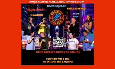 One Ticket - General Admission - Nov 18 at 9:00 PM - Comedy Village - New York