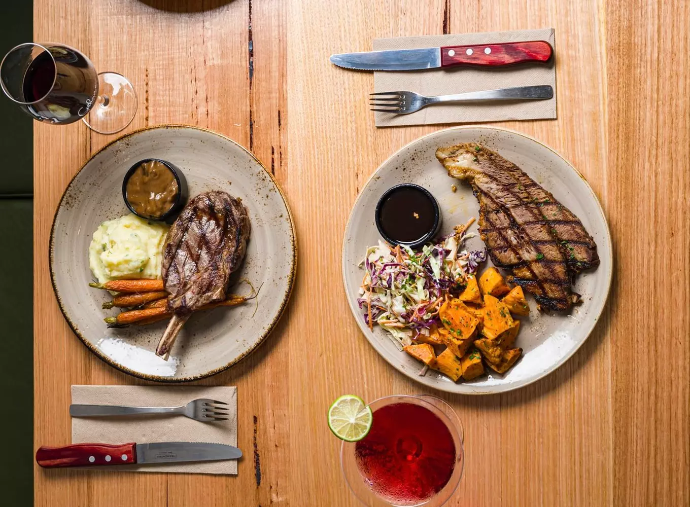 Discover Masterful Dishes with Two-Course Dinner or Seafood Night