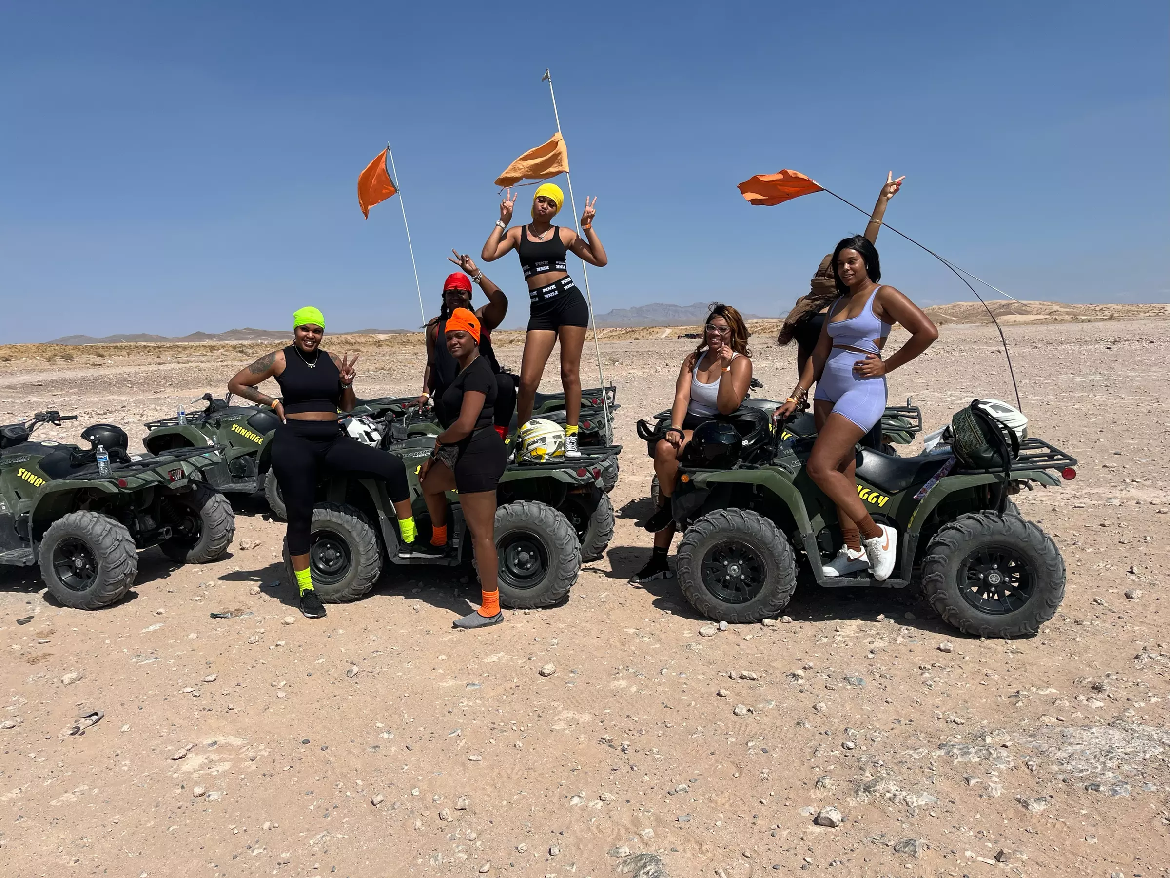 Desert Thrills Await: SunBuggy ATV Tour with Free Shuttle & Group Photo at SunBuggy Fun Rentals - Up to 57% Off
