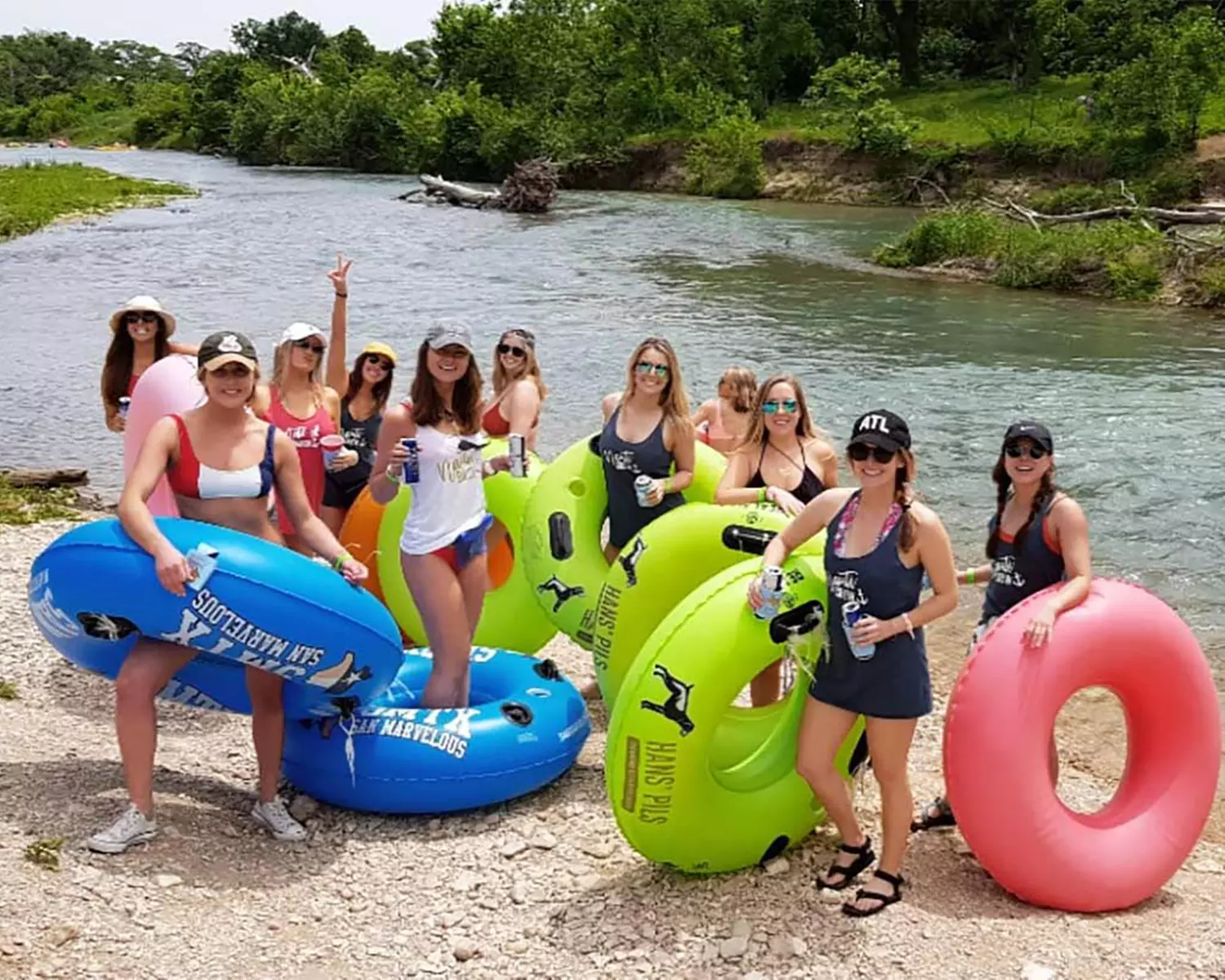 Public Tubing Trip for One, Two or Four with Transportation and Cooler Set-up at ATX Tours (Up to 26% Off) - Second Medium