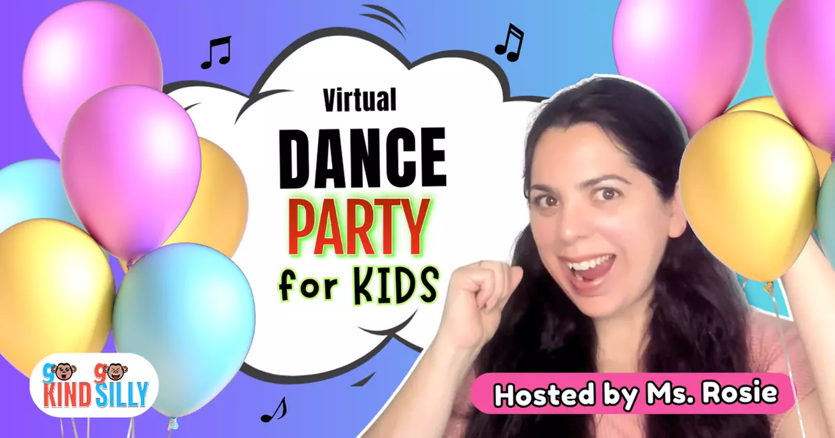 One Ticket for a 40-minute Virtual Dance Party for Kids (Live via Zoom) at Go Kind Go Silly (Up to 50% Off) - Second Medium