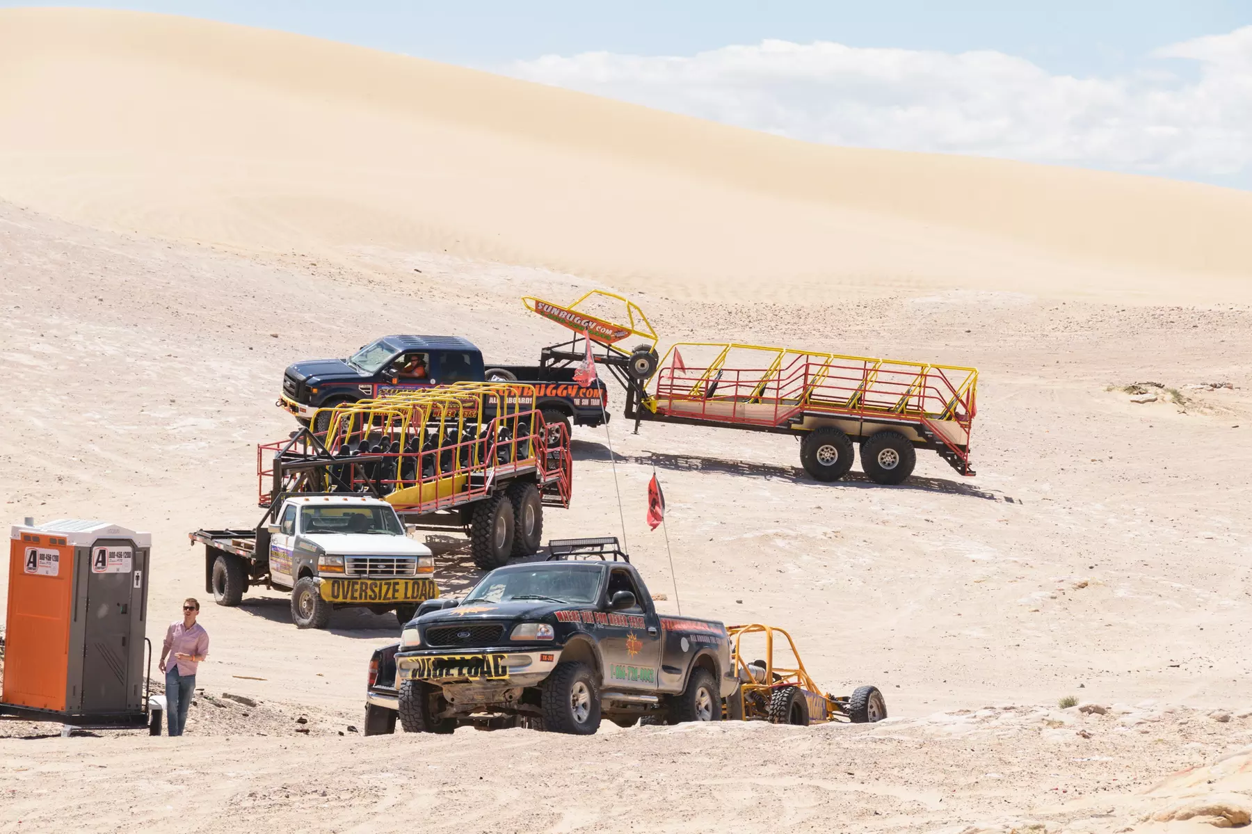 Premium 60-Min Las Vegas Sand Dunes Adventure in a Thrilling Tram Buggy, Free Hot Shot Photos, Shuttle Service & More!