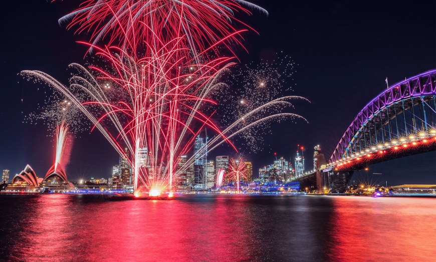 Image 8: Cruise Sydney Harbour: 90-Min Official Vivid Cruise w/ Unlimited Drinks Package