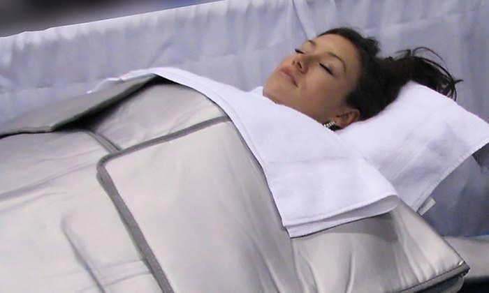 Relax with Sauna Blanket Detox and Photon Light Facial Sessions