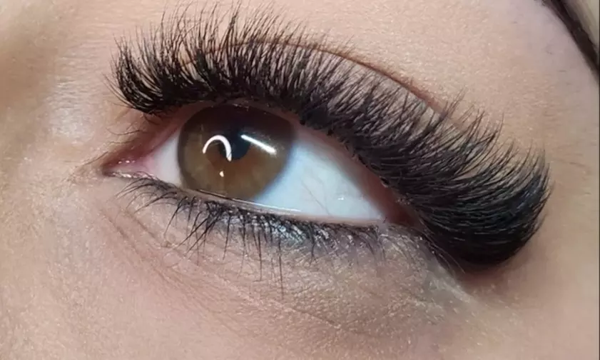Get Lush Eyelash Extensions with Full Classic, Hybrid, or Volume Set