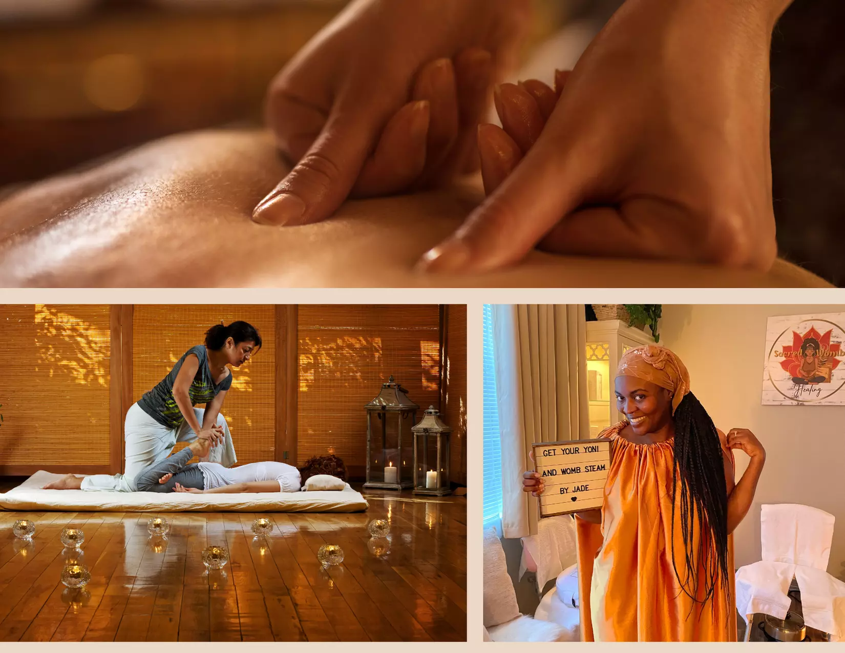 Sacred Womb Healing's 2 Hour Shiatsu Massage & Yoni Steam with up to 50% off offers ultimate relaxation and rejuvenation
