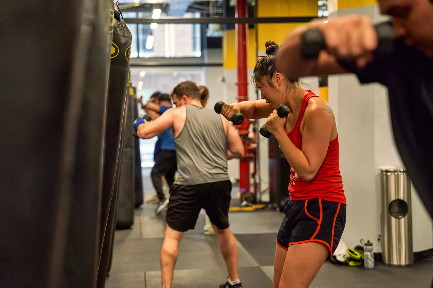 Experience unlimited CKO Kickboxing - Jersey City classes with premium gloves included, up to 49% off, for a full-body workout