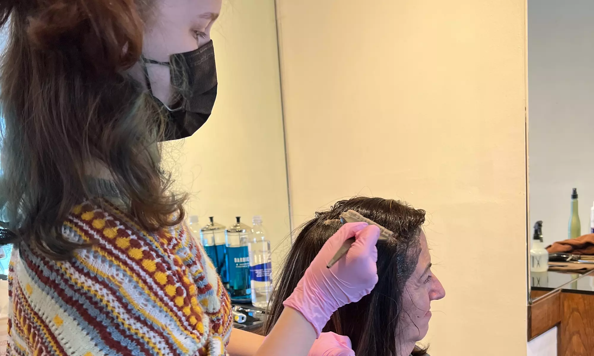 Up to 50% Off on Salon - color and cut single process and haircut - Primary Image