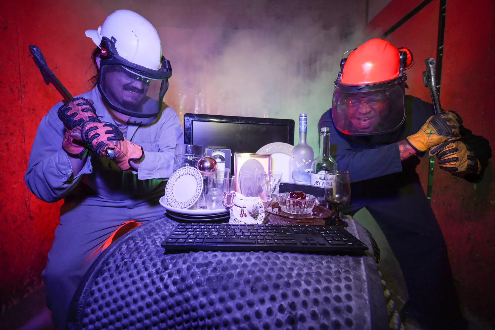 Thrilling Adventure Awaits: Rage Room Fun with Premium Weapons Upgrade