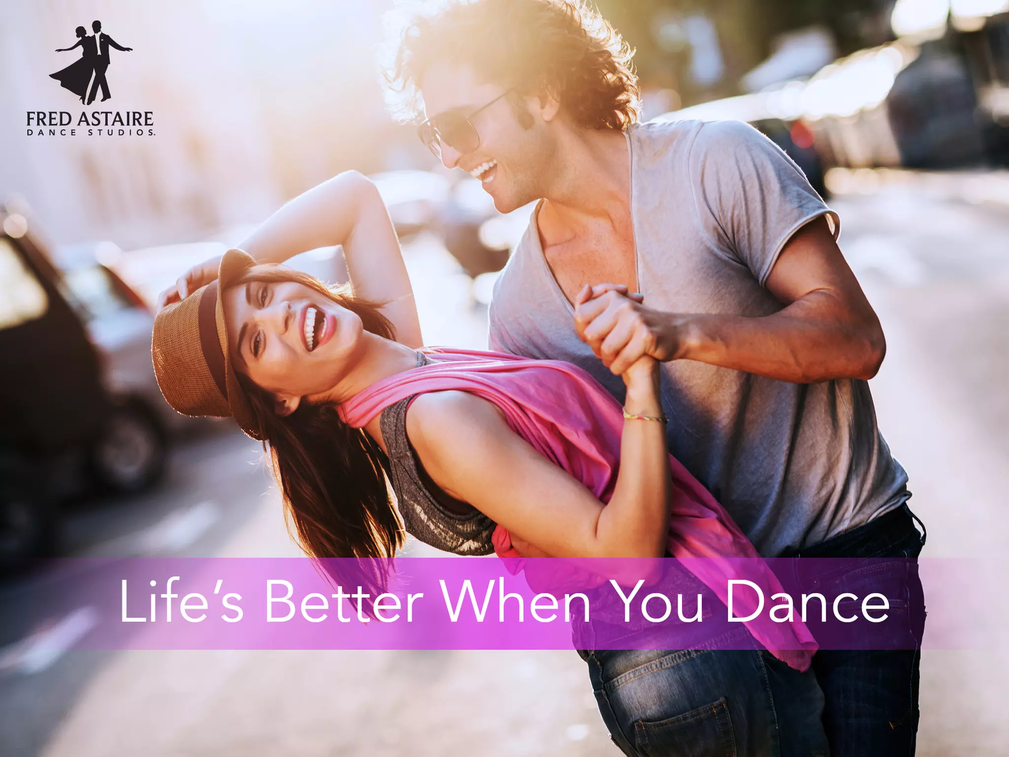 Two Private Dance Lessons with Social Dance Parties at Fred Astaire Dance Studio (73% Off) - Primary Image