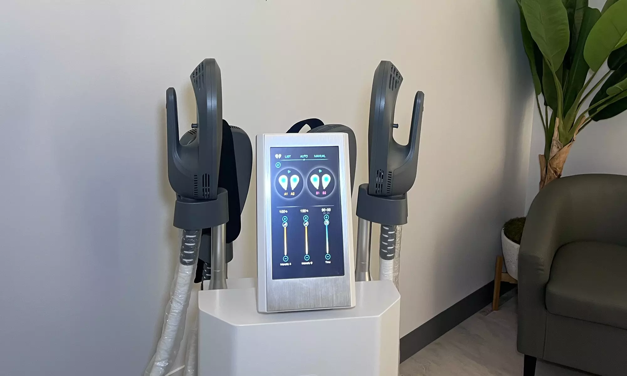 Your Dream Body Awaits: One or Two Muscle Sculpting Treatments