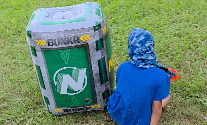 Image 6: Nerf Battle Party, Standard, or Ultimate NERF Battle Party Package 