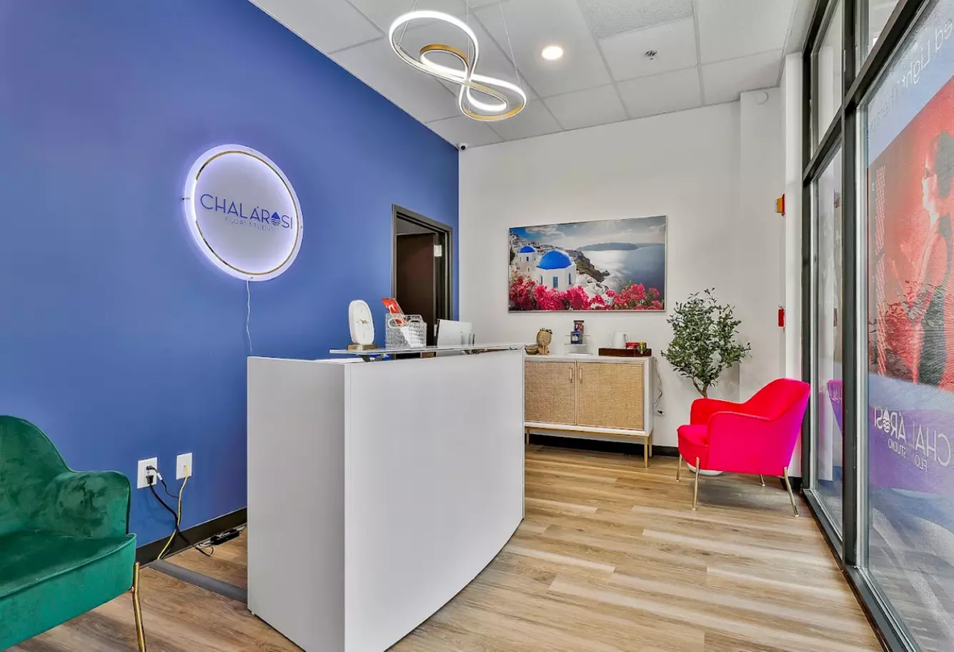 Relax w/ Float, Sauna & Cold Plunge Packages at Chalarosi Float Studio