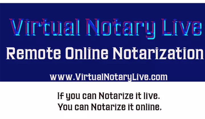 Up to 37% Off on Online Notary at Virtual Notary Live - Primary Image