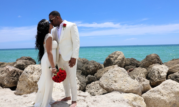 Florida Beach Wedding Up To 35 Off Miami Groupon