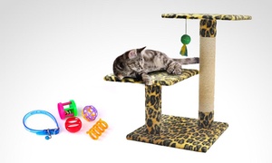 Combo gimnasio o rascador para gatos hasta 36% off