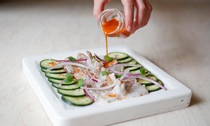 Menú del mar para dos o cuatro hasta 44% off