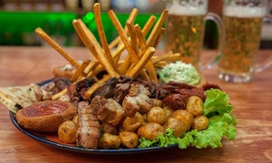 Picada para dos o cuatro + bebidas con 50% off