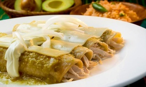 Festival de la enchilada para dos o cuatro hasta 68% off