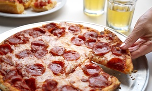 Pizza + bebida para uno, dos o cuatro con 50% off