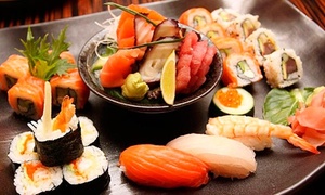 Buffet japonés + bebidas para dos o cuatro hasta 31% off