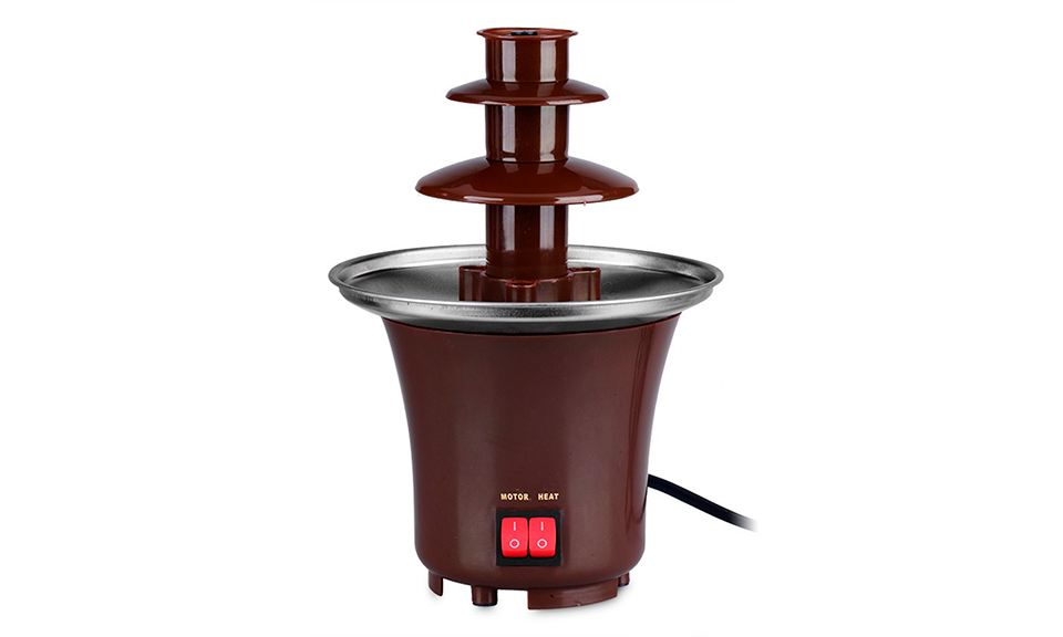 Mini fondue eléctrico de chocolate