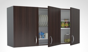 Gabinete de cocina de 3 puertas