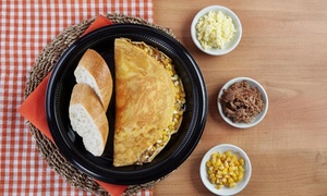 1 o 2 desayunos con omelette al gusto con 40% off