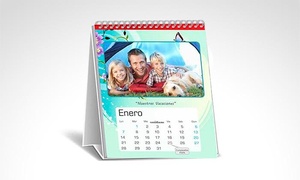 Calendario fotográfico personalizado con 50% off