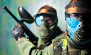 Hasta 74% off en juego de paintball para cinco, siete o diez