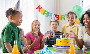 Fiesta infantil para 25 niños a domicilio con 50% off