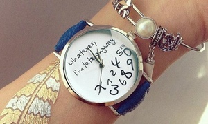  Reloj Whatever, I'm Late 