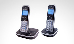 Teléfono inalámbrico Motorola con Bluetooth de 1 o 2 auriculares
