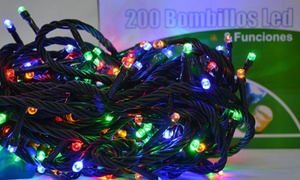 Luces Navideñas con 8 funcione