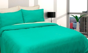 Combo plumón blanco + duvet doble faz en tamaño y color a elección