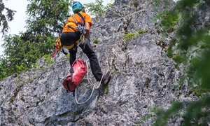 Día extremo con rappel + escalada para uno, dos o cuatro hasta 61% off