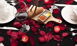 Cena romántica para dos con 39% off