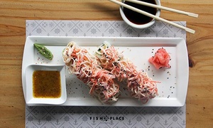 Entrada + 20 o 40 makis + bebidas para dos o cuatro con 50% off