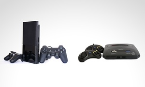 Consola de juegos + 2 controles + 300 o 600 juegos a elección