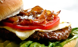 Alitas o hamburguesas para dos o cuatro hasta 50% off