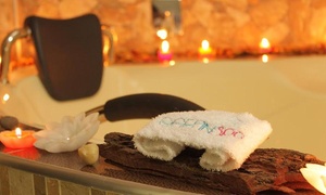 Spa romántico con bebida, decoración y opción a circuito hidrico