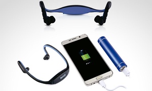  Kit Diadema + Power Bank 