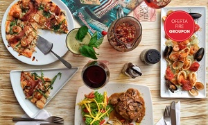 Entrada + plato fuerte + bebidas para 2 o 4 hasta 50% off