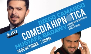 Entrada general en La Comedia Hipnótica con Diego Camargo por $30.250