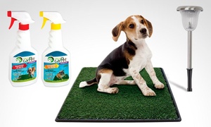 Pack sanitario para mascota o 9 estacas solares