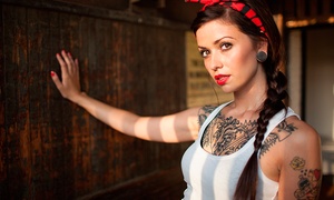 Tatuaje de hasta 3 o 5 tintas en tamaño a elegir hasta 60% off