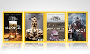 Suscripción a la revista National Geographic por 12 meses